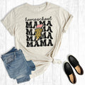 Retro Lightning Homeschool Mama Graphic Tee