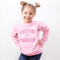 Custom Toddler Crewneck Sweatshirt - Rabbit Skins