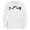 Enchanted Retro Curved Text Women's Sweatshirt