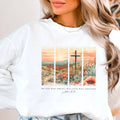 His Love Was Greater Easter Graphic Sweatshirt | Christian