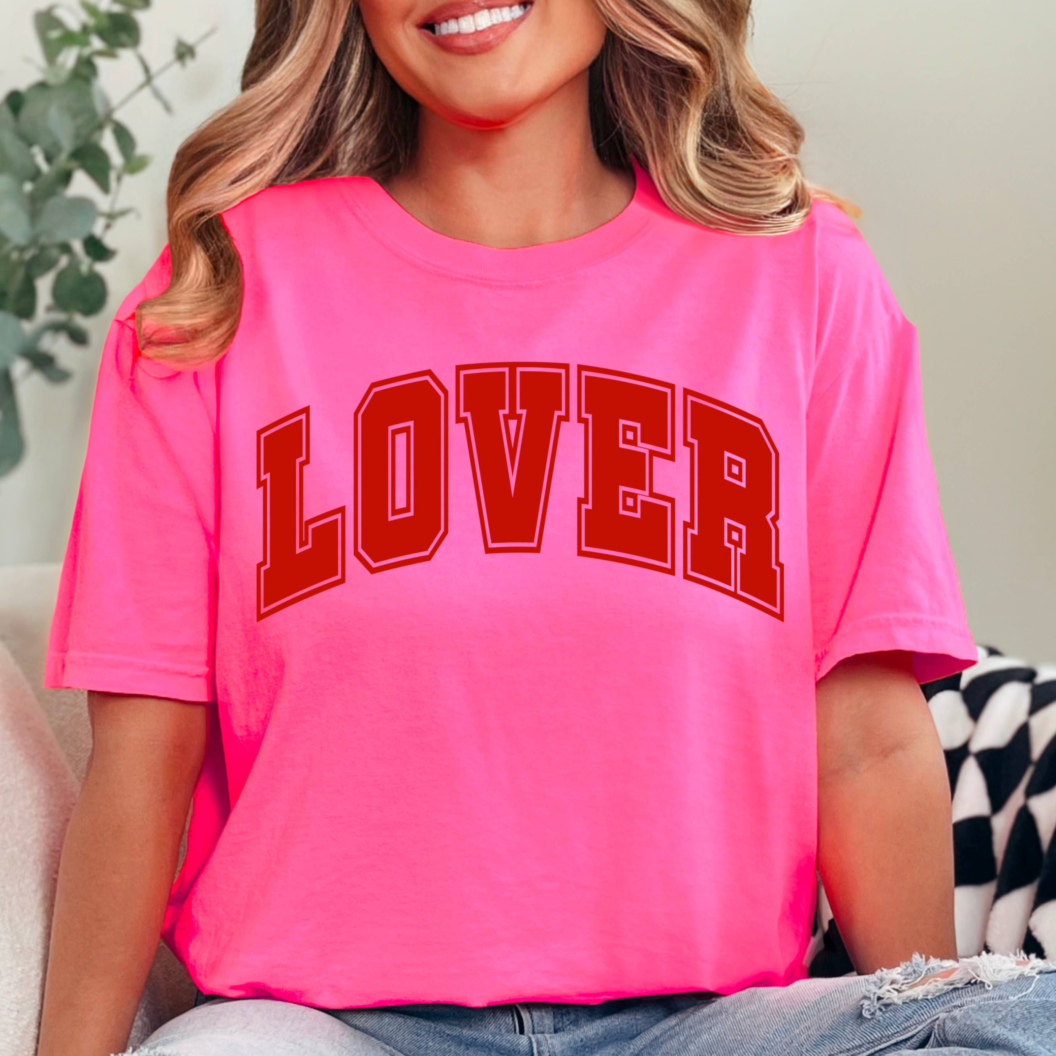 Lover Valentine Graphic Tee | Comfort Colors