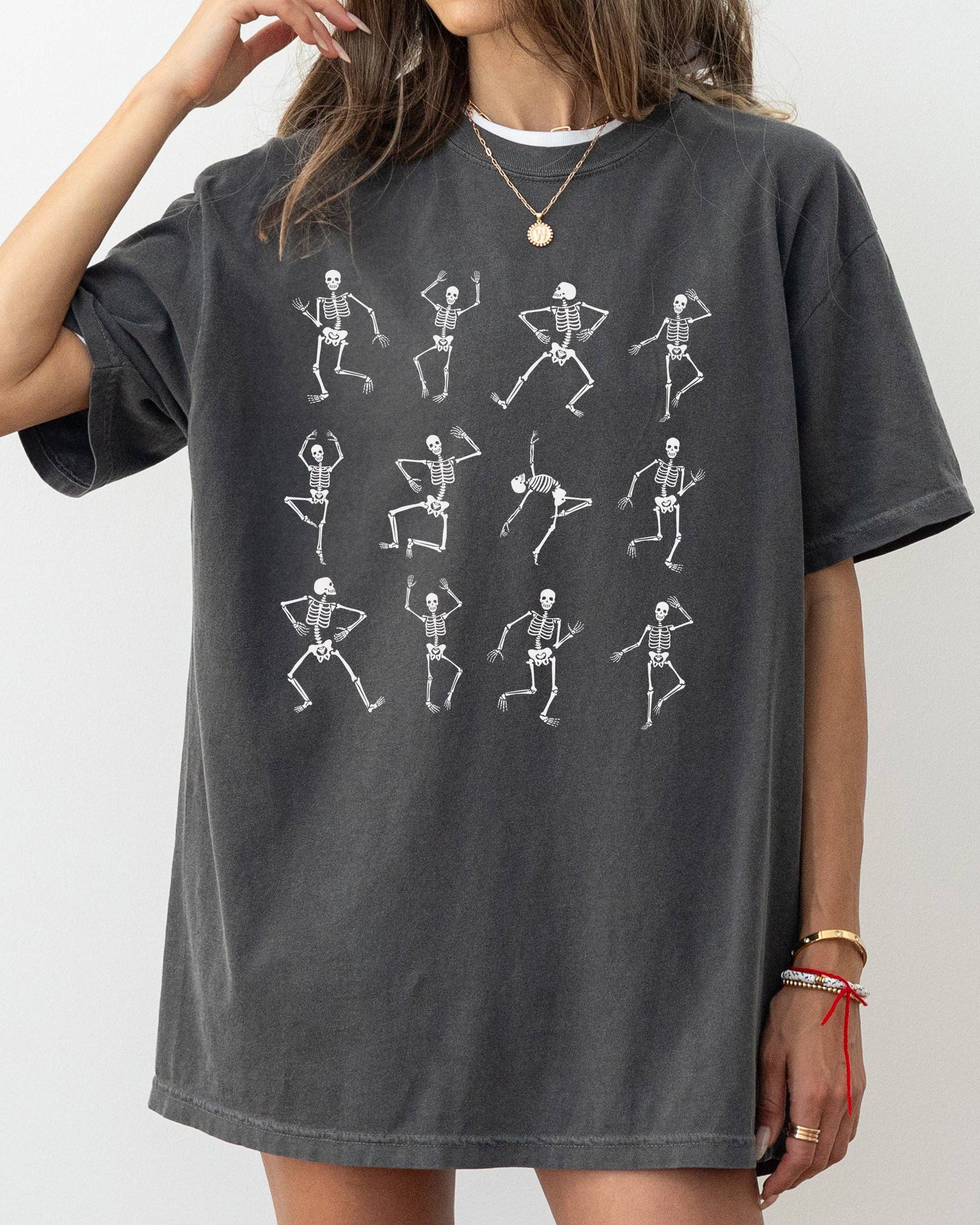 Mini Dancing Skeletons, Ghost, Western, Halloween T-Shirt