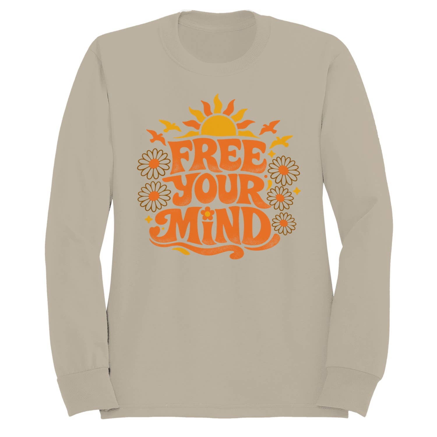 Free Your Mind Retro Art Women's Sweatshirt