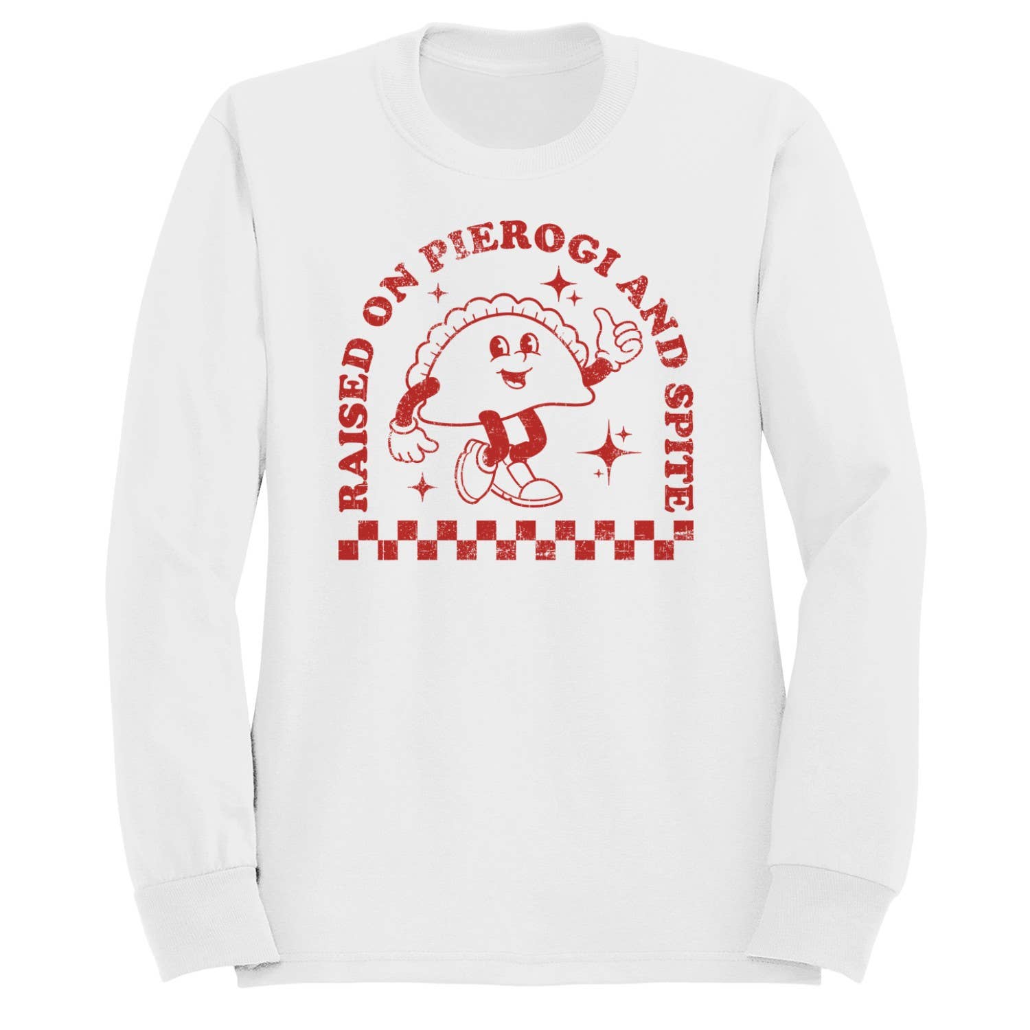 Pierogi and Spite Vintage Men's Sweatshirt
