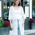 Women's Tie-Knot Lace Cover-Up