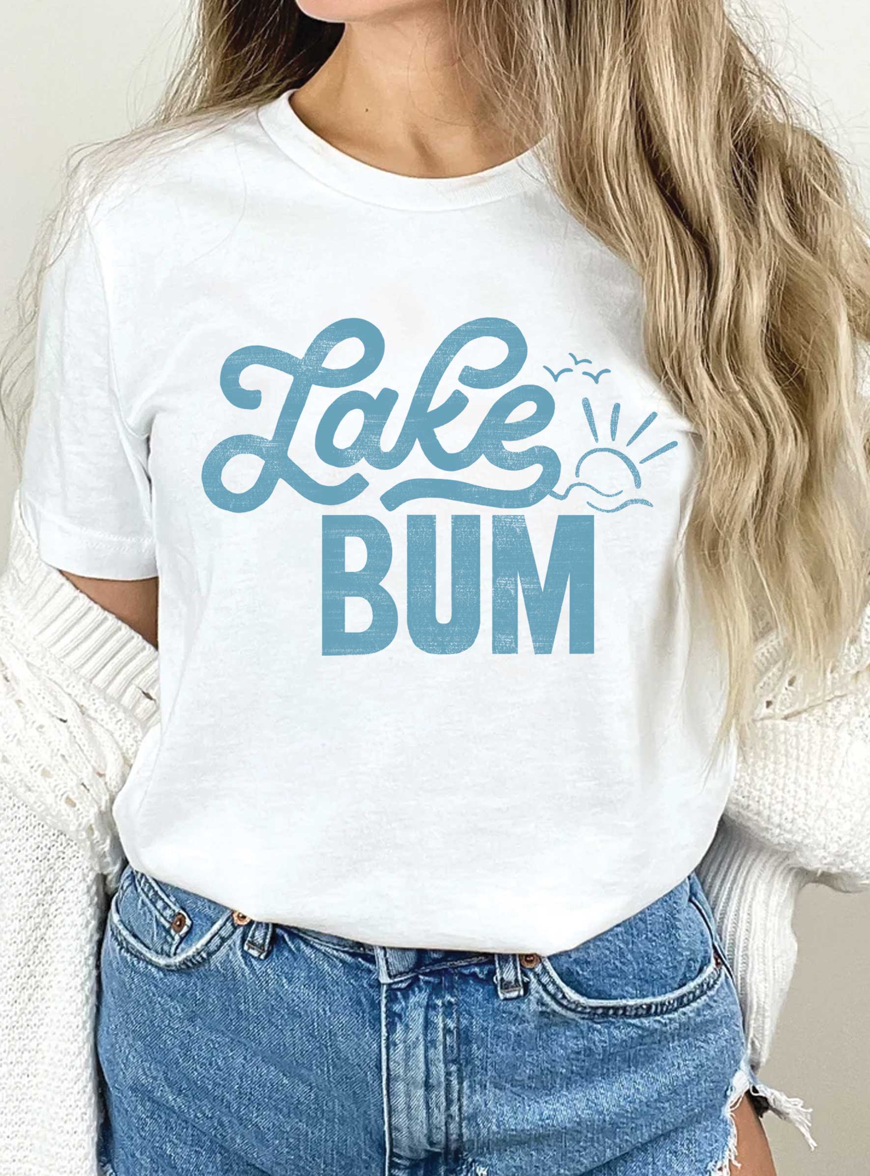 Lake Bum Graphic Tshirts