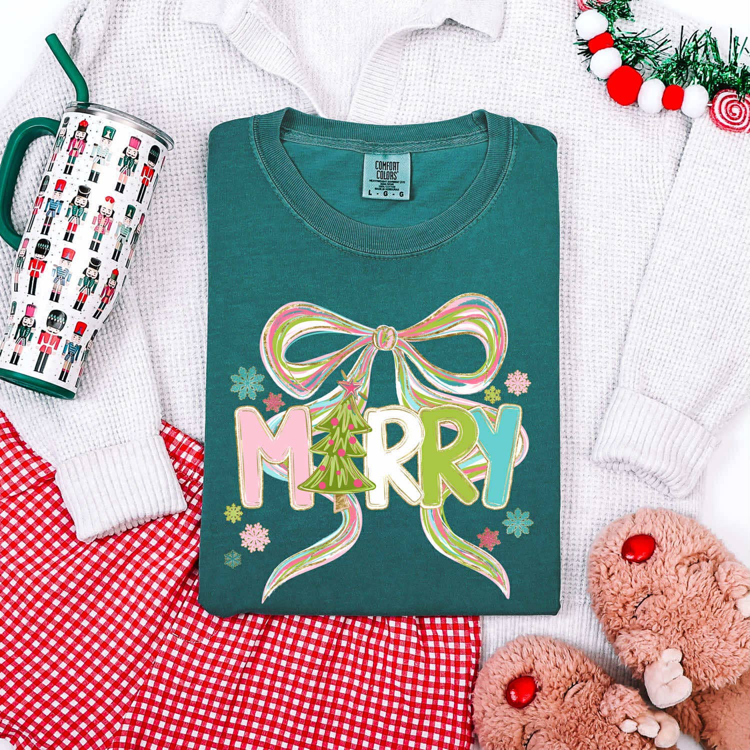 Merry Bow Tee