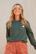 Xoxo Clover Graphic Sweatshirt