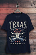 Texas Cowboys Graphic Top