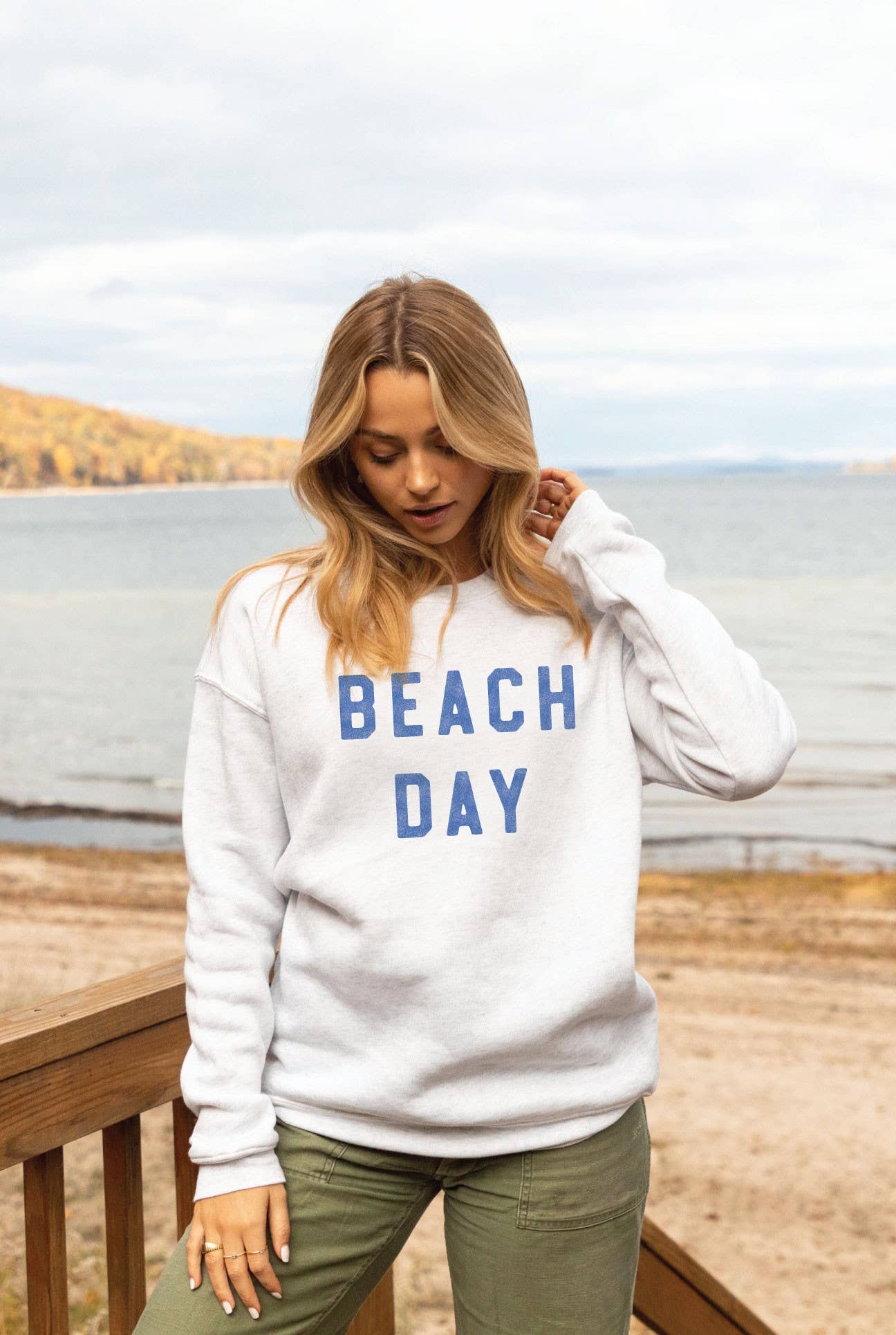 Beach Day Graphic Sweatshirt