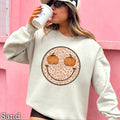 Leopard Pumpkin Fall 2025 Graphic Sweatshirt Women’S