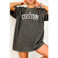 Custom Vintage Graphic Oversized Tee