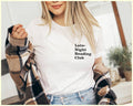Late-Night Reading Club -  Funny Book Reading Graphic Shirt
