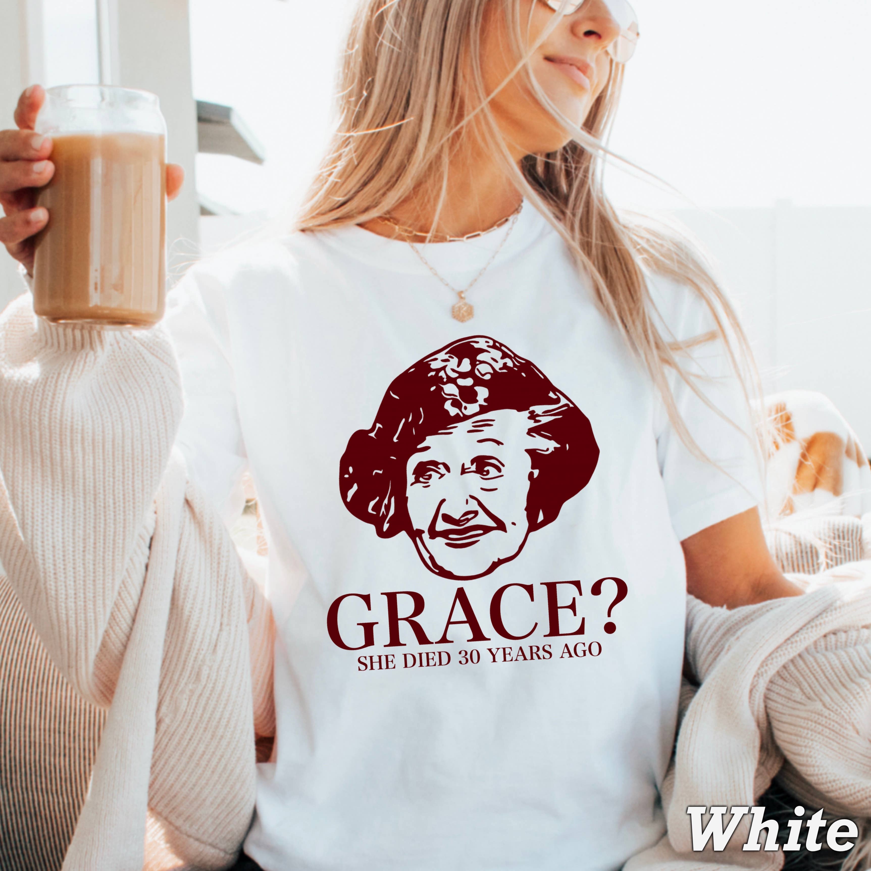 Grace ? Christmas Movie Christmas T-Shirt | Comfort Color