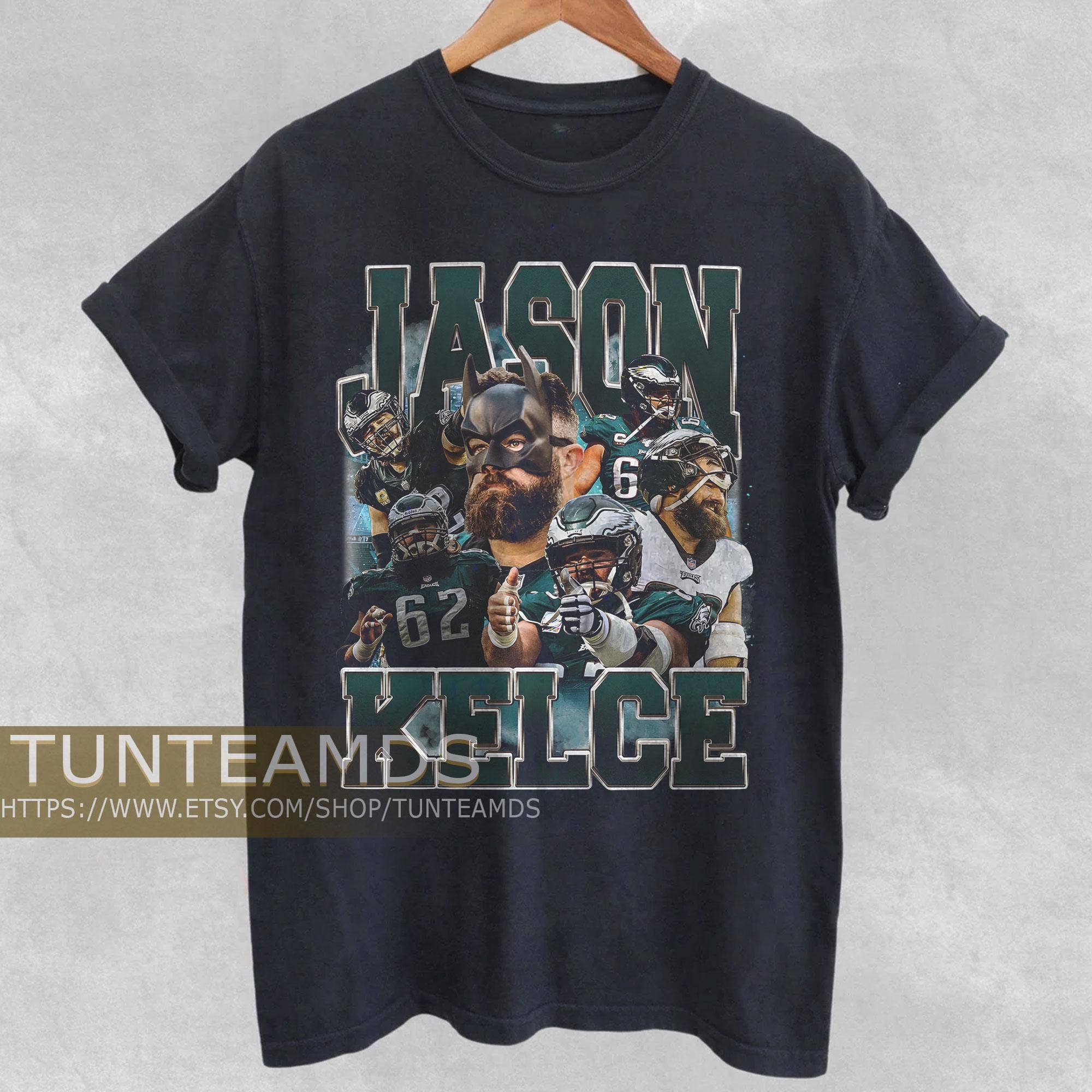 Vintage Jason Kelce Football Shirt Classic 90S Graphic Tee