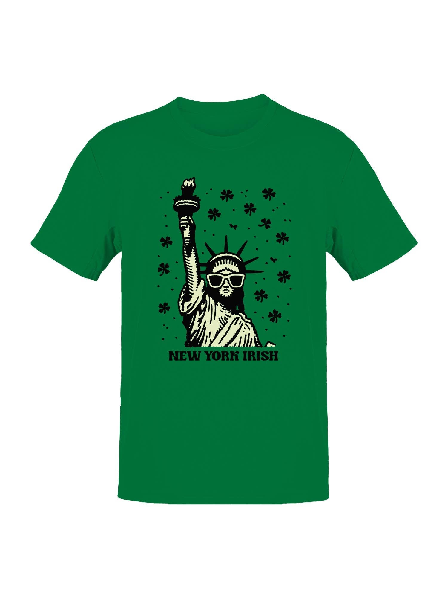 St. Patrick's Day Statue of Liberty Nyc Men's Tee
