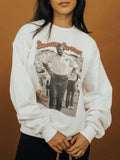 Barry Switzer Ou Sooners Magazine White Sweatshirt
