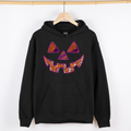 Jack-O-Lantern, Halloween, Retro, Vintage Hooded Sweatshirt