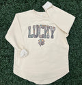 Lucky Camo Sweatshirt On Cream