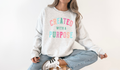 Created with A Purpose Religious Crew Neck Sweatshirt