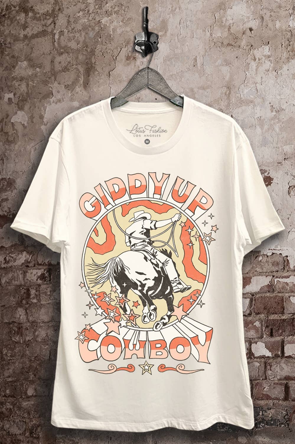 Giddy Up Cowboy Graphic Top