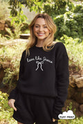 Love Like Jesus Puff Graphic Sweatshirt