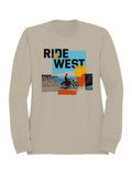 Adventure Ride West Graphic Men's Sweatshirt