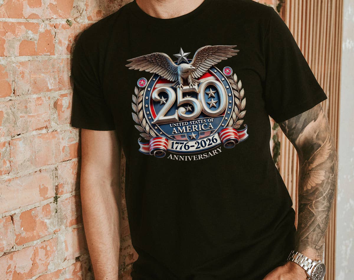 USA 250th Anniversary - July 4th America T-Shirt