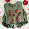 Faux Quilted Hoho Sweatshirt