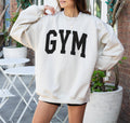 Gym Sweatshirt, Funny Sweatshirt, Varsity Font