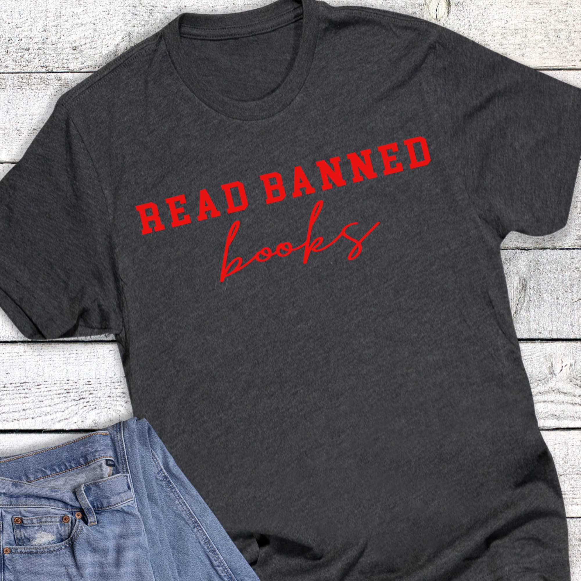 Reading Banned Books Graphic Tee
