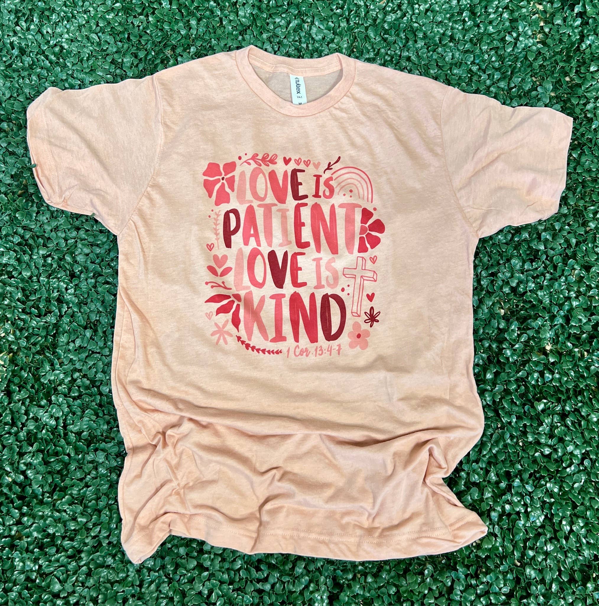 Love Is Patient Love Is Kind On Heather Peach