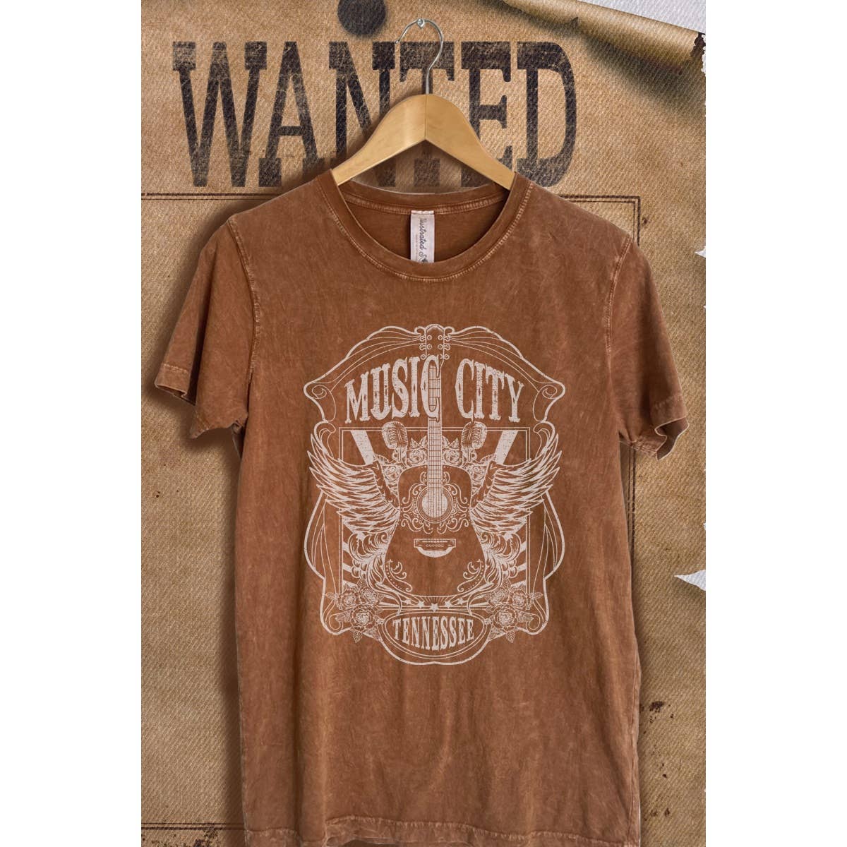 Tennessee Mineral Wash Vintage Graphic  Tee