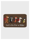 Let's Go For A Hike Sticker