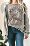 Long Live the Cowboy Mineral Graphic Terry Sweatshirts