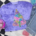 Merry Christmas Bow Tree Sequin Tee