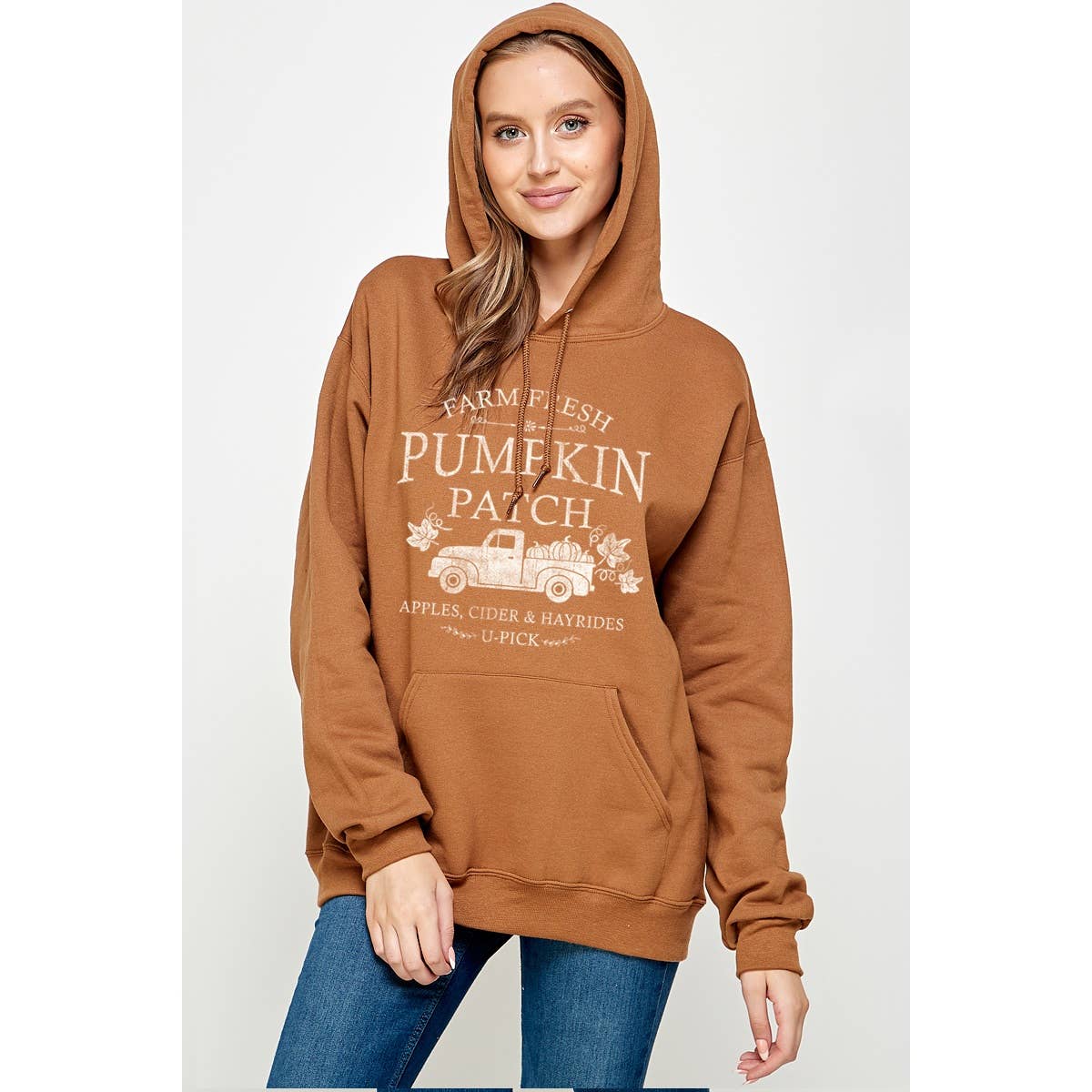 Pumpkin Patch  Graphic  Hoodie Sweatshirts