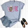 Valentine's Day Love Nurse Graphic Tee