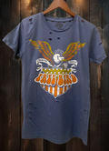 Free Bird Shield Distressed Vintage Unisex T Shirt