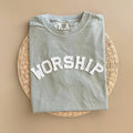 Comfort Colors Worship Shirt, Made To Worship Christian