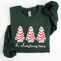 Oh Christmas Tree, Cakes, Winter, Snacks Xmas Sweatshirt