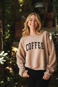 Coffee Mid Graphic Sweatshirt