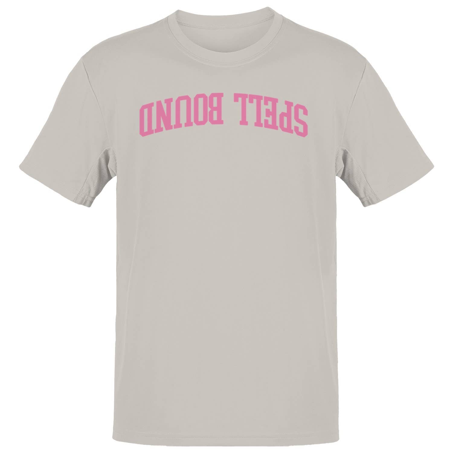 Spell Bound Pink Retro Lettering Men's T-Shirt
