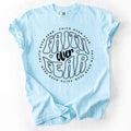Faith Over Fear On Comfort Colors Chambray