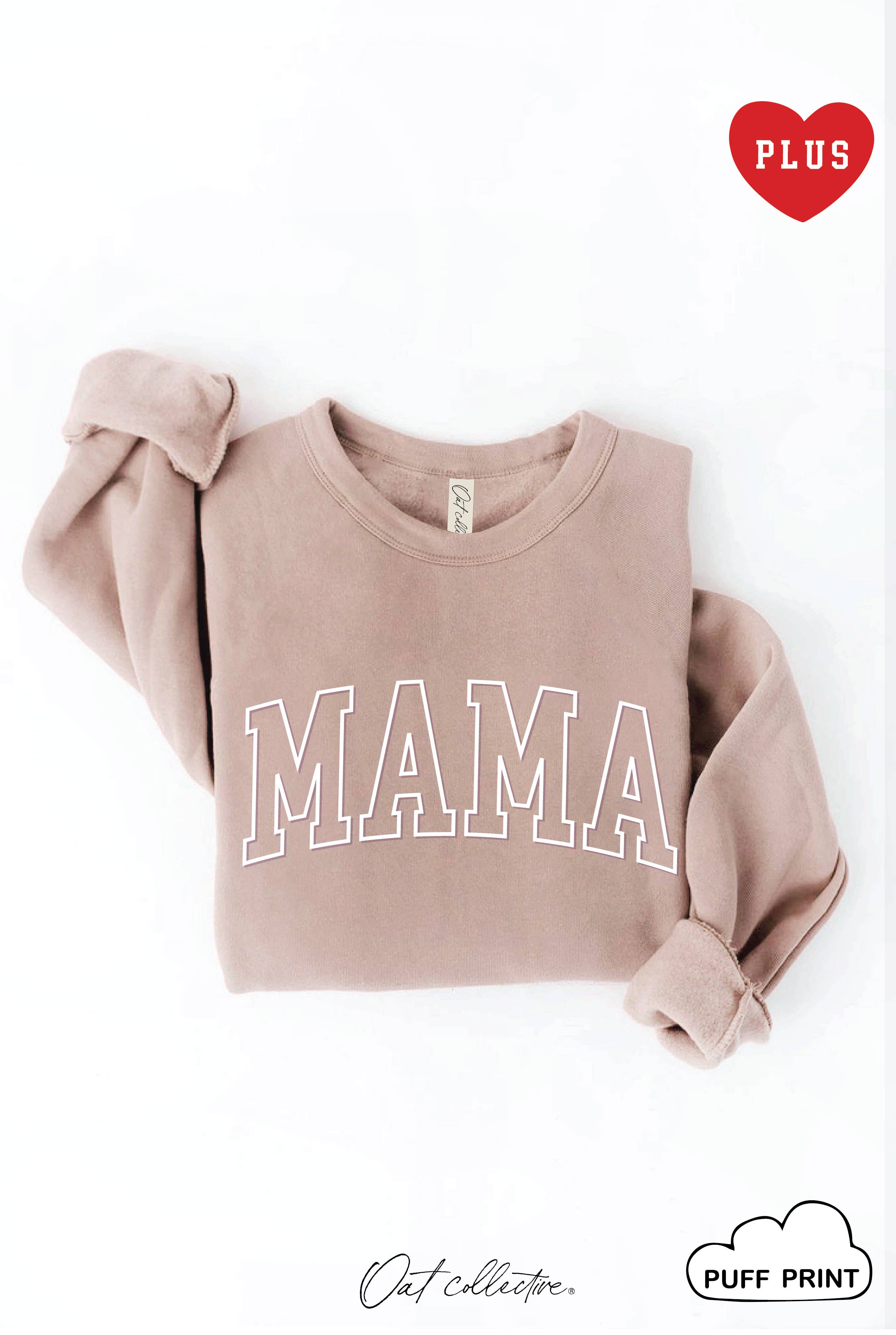 Mama Puff  Plus Graphic Sweatshirt