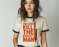 You Can't Kill the Boogey Man Halloween Ringer Shirt
