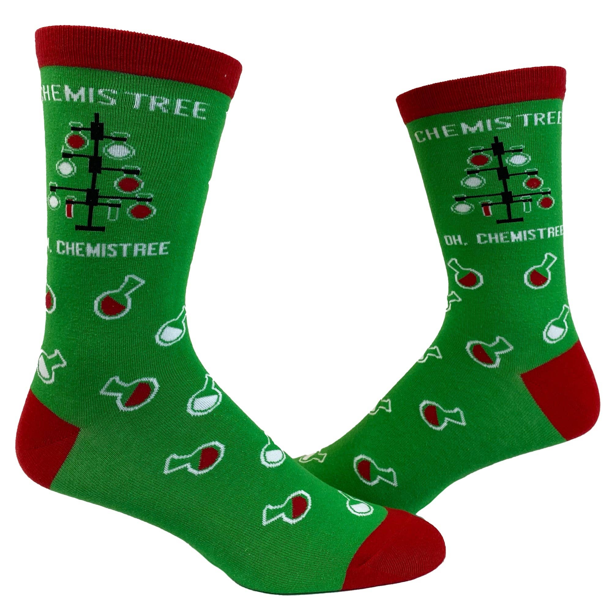 Mens Oh Chem Is Tree Socks