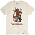 Babes in the Forest Unisex Short Sleeve Tee
