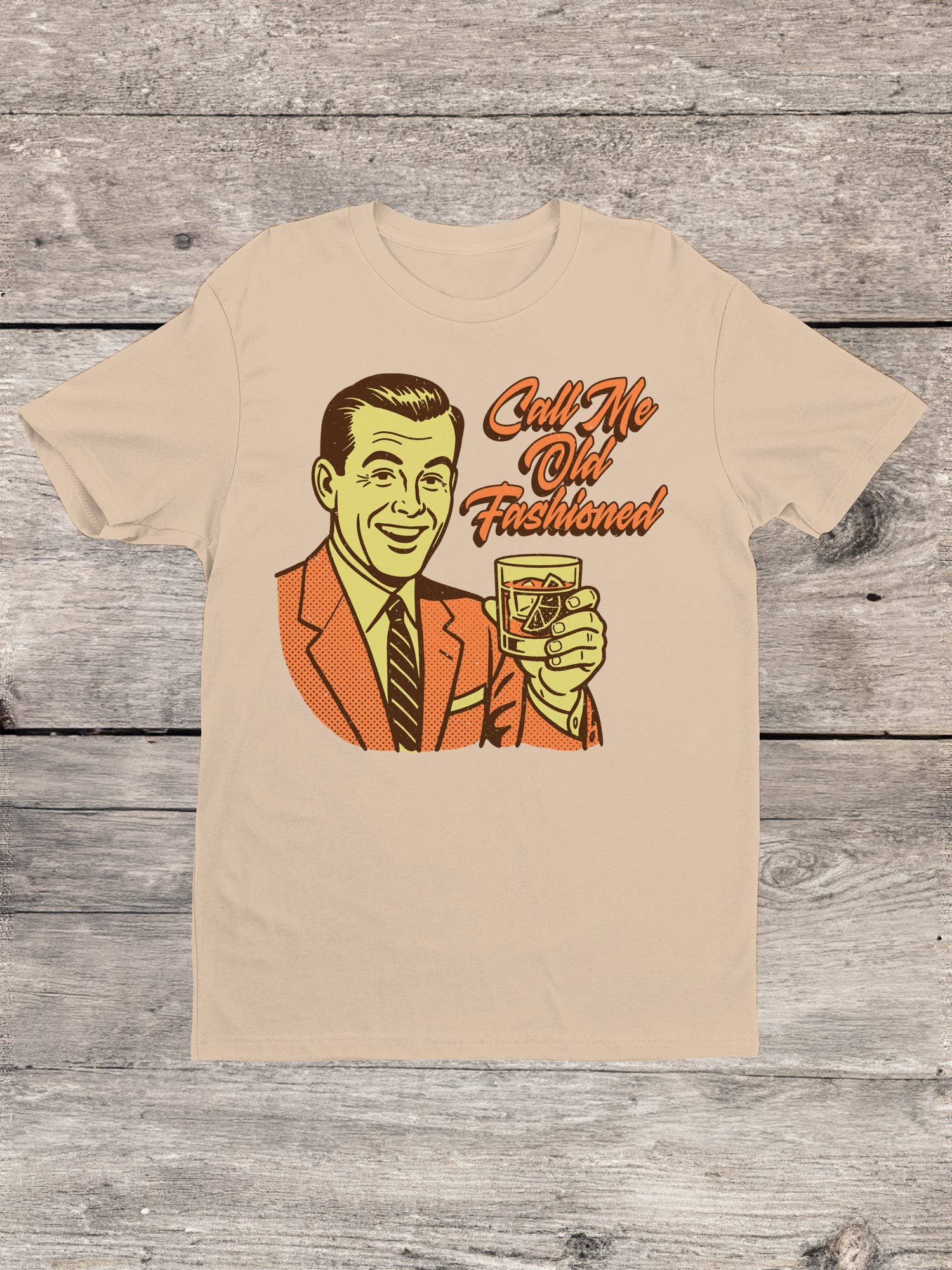 Retro Old Fashioned Men's T-Shirt