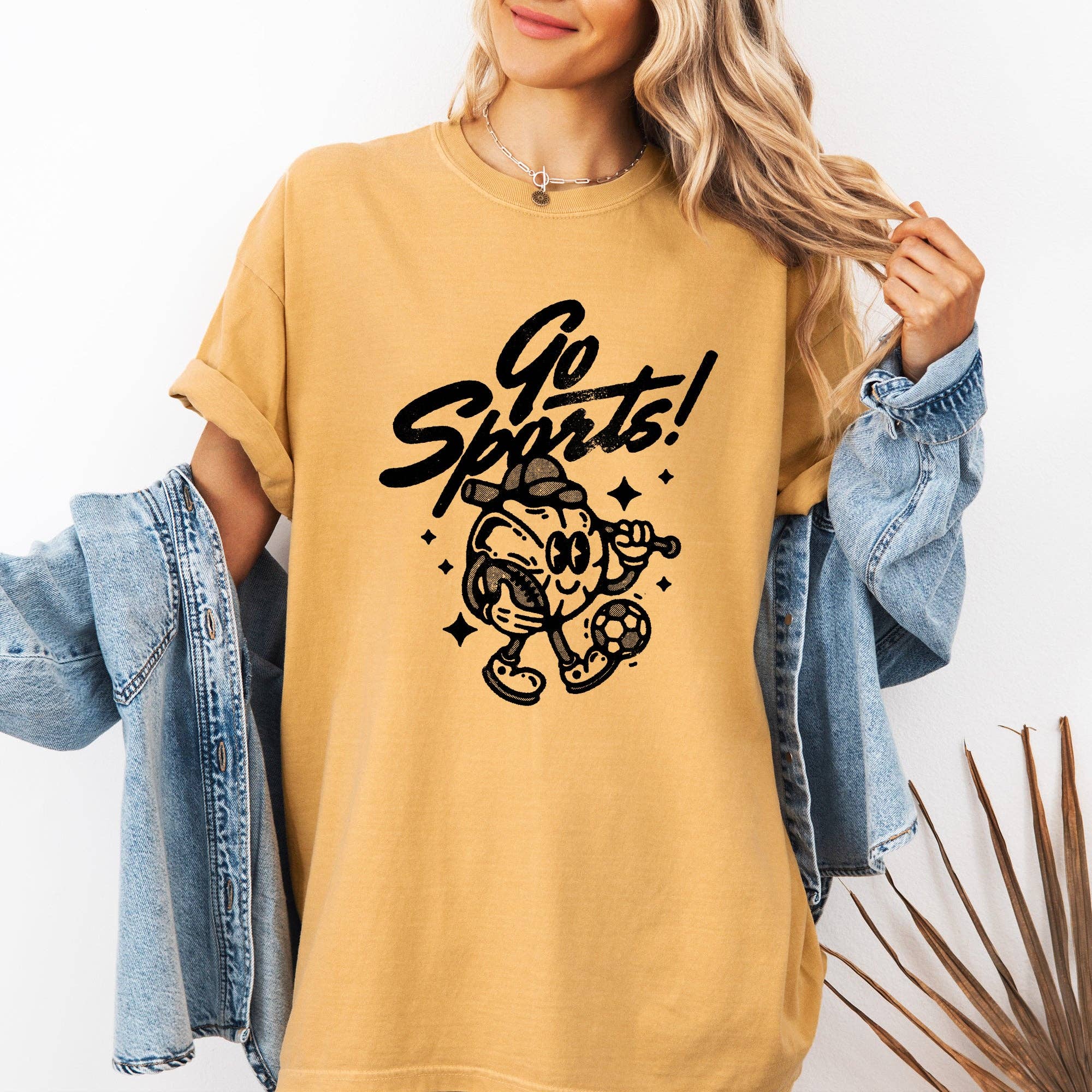 Go Sports, Football, Baseball, Soccer, Basketball Tshirt